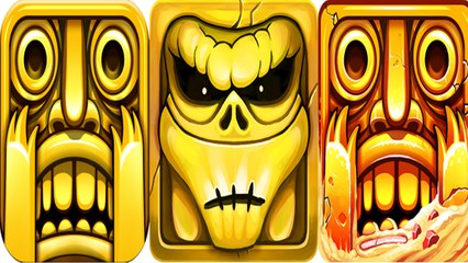Temple Run 1 vs Zombie Run HD vs Temple Run 2 — NEW Compilation