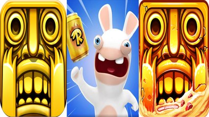 Temple Run 1 vs Rabbids Crazy Rush vs Temple Run 2 — NEW Compilation
