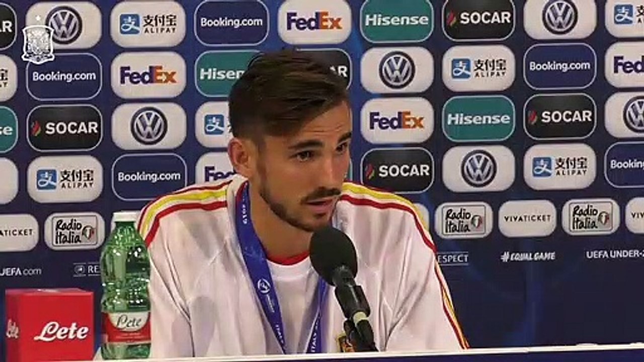 España, campeona de Europa Sub21: Rueda de Prensa de Fabián