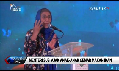 Luncurkan "Aisumaki", Susi Pudjiastuti Ajak Anak-anak Gemar Makan Ikan