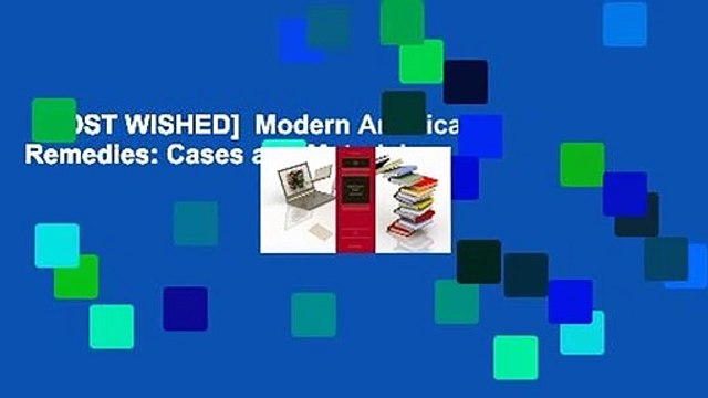 [MOST WISHED] Modern American Remedies: Cases and Materials
