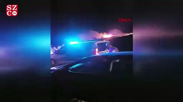 Kuzey Kıbrıs’ta patlama ve yangın: ‘İlk bulgular patlayıcı taşıyan bir hava aracı ya da füzeye işaret ediyor