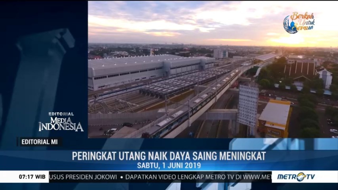 Peringkat Utang Naik Daya Saing Meningkat