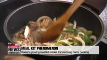 Korea's growing meal kit market transforming cooking at home