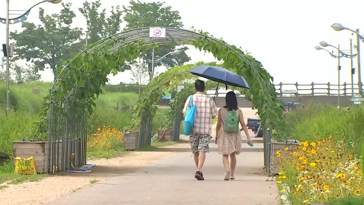 [날씨] 중부 30도 무더위...남부 오후까지 비 / YTN