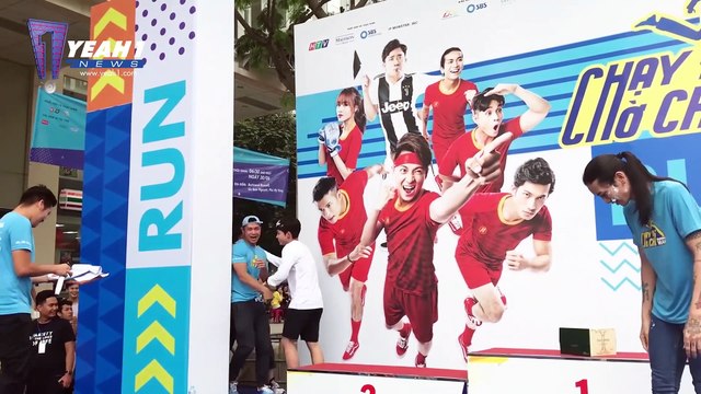 Ngô Kiến Huy số nhọ bị BB Trần chơi dơ ụp nguyên bánh kem vào mặt-CHẠY ĐI CHỜ CHI-YANNEWS