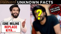 Ranveer Singh Was REPLACED By This Actor For One Scene In Padmaavat