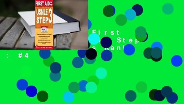 Full E-book First Aid for the USMLE Step 3 Best Sellers Rank : #4