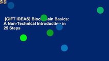 [GIFT IDEAS] Blockchain Basics: A Non-Technical Introduction in 25 Steps