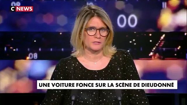 Dieudonné : Une voiture a fonce hier soir volontairement sur la scène avant son spectacle dans l'Yonne faisant plusieurs blessés