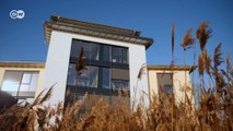 Almanya'nın kerpiç sıvalı saman evleri