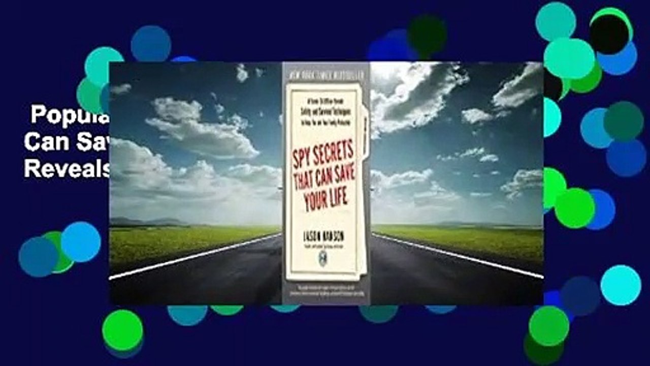 Popular to Favorit  Spy Secrets That Can Save Your Life: A Former CIA Officer Reveals Safety and