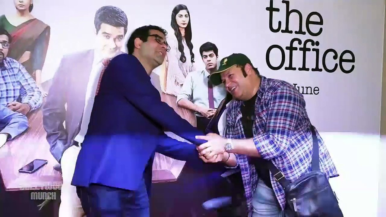 Gauhar Khan, Nakuul Mehta Others At Screening Web Series The Office