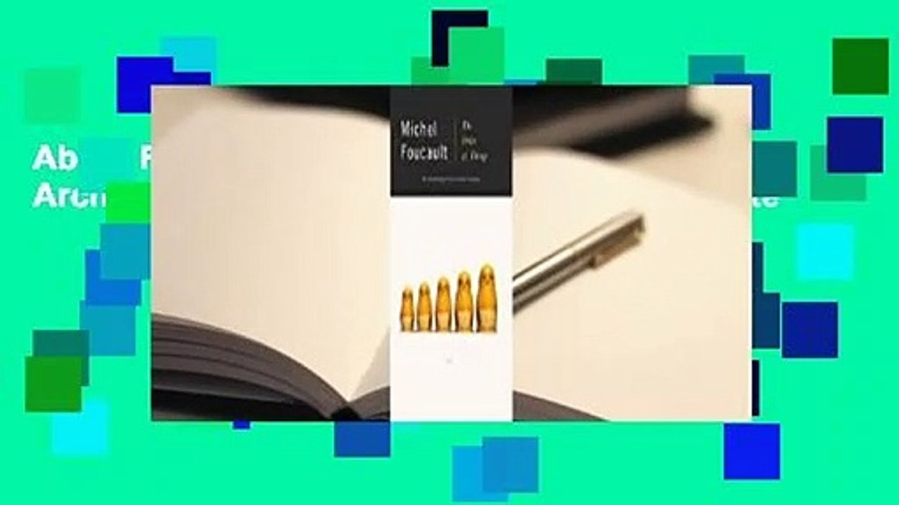 About For Books  The Order of Things: An Archaeology of the Human Sciences Complete