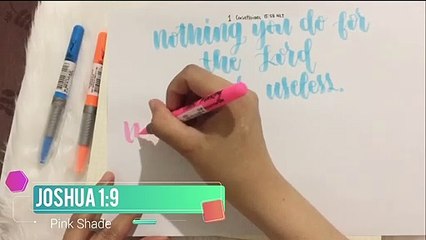 BIC MARKING-Brush Lettering and Review
