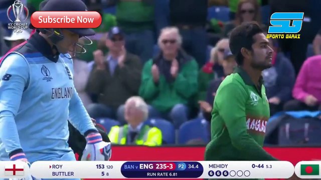 England vs Bangladesh Match Highlights ICC Cricket World Cup 2019