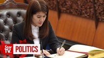Vivian Wong sworn in as Sandakan MP