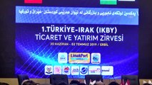 1. Türkiye-Irak (IKBY) Ticaret ve Yatırım zirvesi
