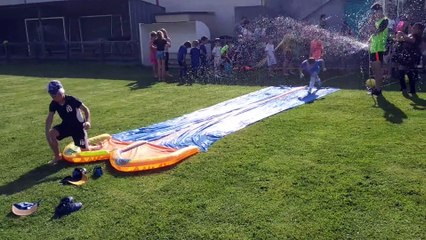 On s'amuse bien au dernier entraînement!
