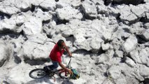Mexique : deux mètres de glace au mois de juin