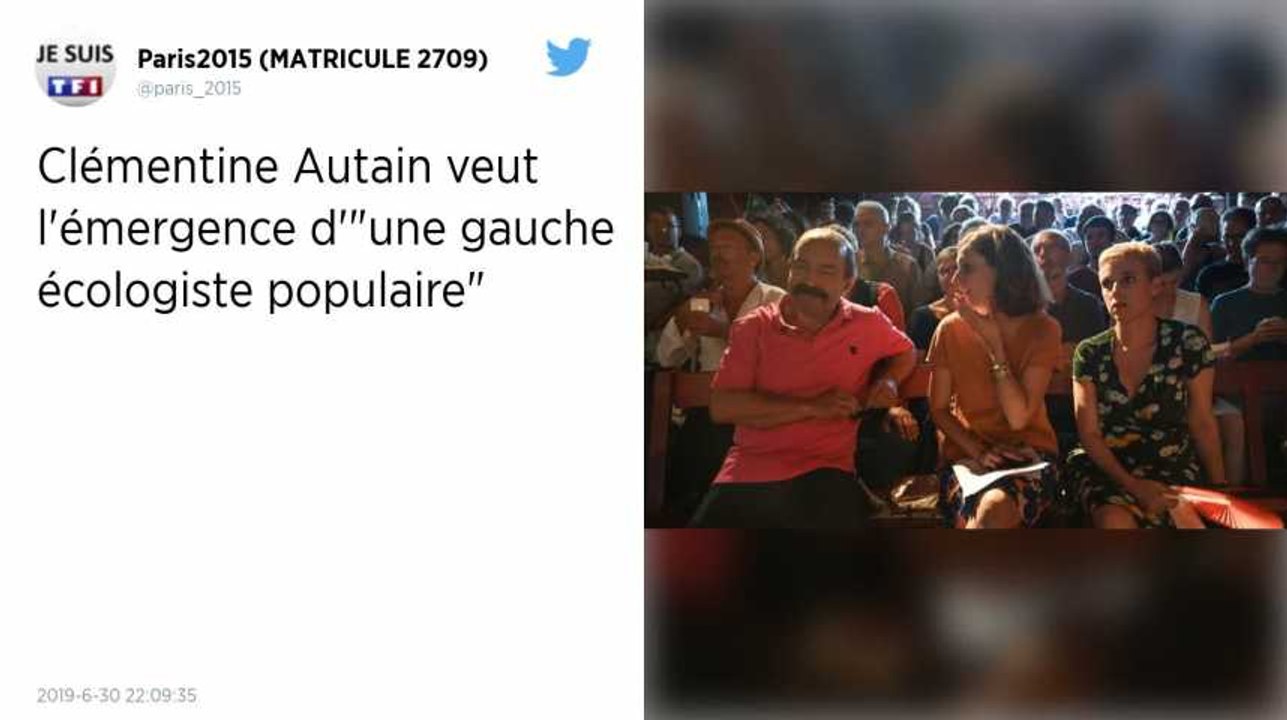 Clémentine Autain appelle à un « big bang à gauche »