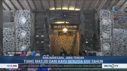 Masjid di Banjarnegara Diyakini Terbuat dari Kayu Jati Berusia Seribuan Tahun