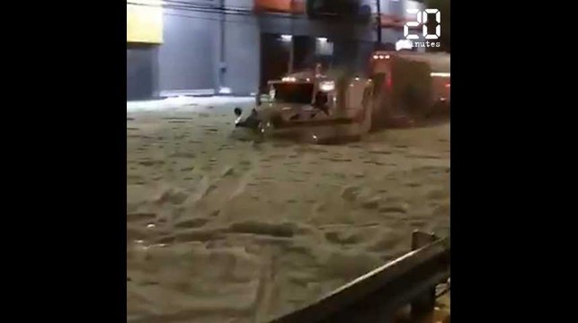 Mexique: Un violent orage de grêle frappe Guadalajara