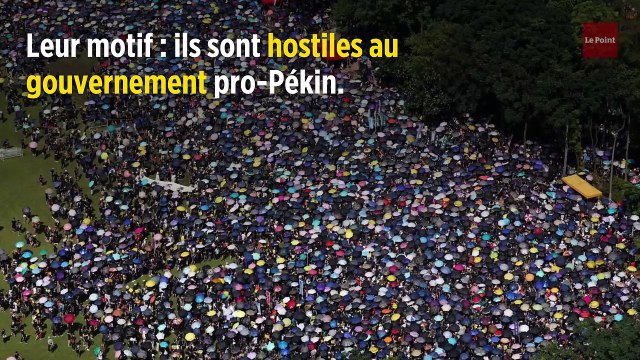 Hong Kong : des manifestants tentent de pénétrer dans le Parlement