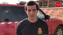 Jefe de bomberos destaca la presencia de medios aéreos en Cenicientos