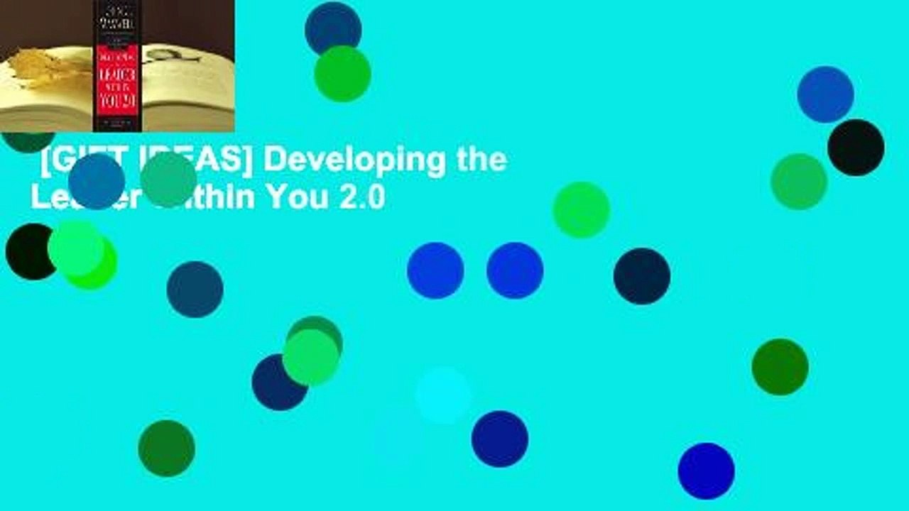 [GIFT IDEAS] Developing the Leader Within You 2.0