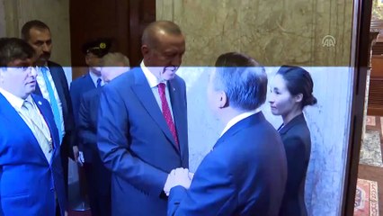 Cumhurbaşkanı Erdoğan, Temsilciler Meclisi Başkanı Tadamori'yle görüştü - TOKYO