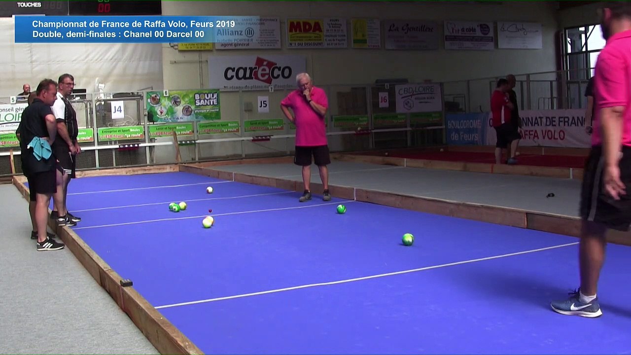 Double, demi-finales , France Raffa Volo, Feurs 2019