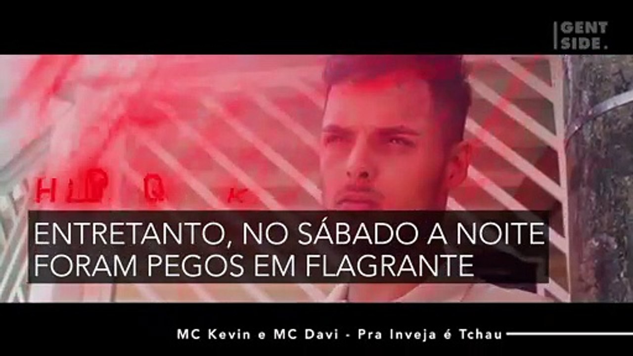 MC Kevin é preso em flagrante e aparece rindo dentro de viatura
