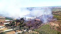 Antalya'da orman yangını: 1 hektar orman alanı kül oldu