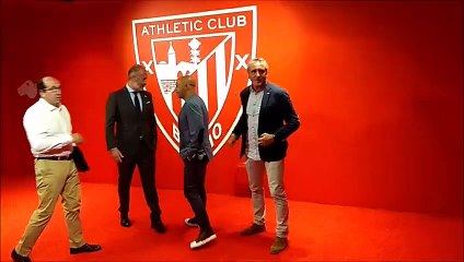 Presentación de Ángel Villacampa como Técnico del Athletic Femenino
