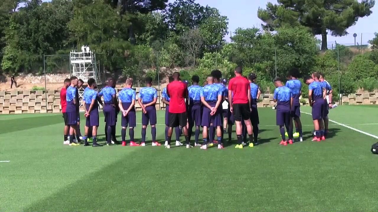 Reprise de l'OM en images. Premier entraînement à la Commanderie