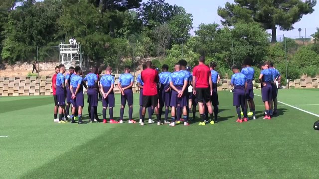Reprise de l'OM en images. Premier entraînement à la Commanderie