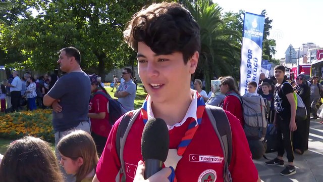 İBB Yaz İzci Kampı başladı - İSTANBUL