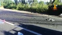 Avellino - Incidente mortale sulla vecchia Ofantina (30.06.19)