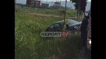 Report TV - Përplasen tre automjete në Lushnje, vdes 18 vjeçari