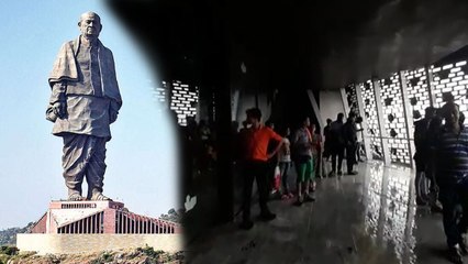 देखें वीडियो, दुनिया की सबसे ऊंची प्रतिमा स्टैच्यू ऑफ यूनिटी से पहली ही बरसात में टपकने लगा पानी