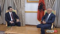 Report TV - Kriza politike, Basha pranon ftesën, takohet me Metën në presidencë