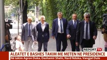 Report TV - Një orë para përfundimit të afatit, aleatët e Bashës takim me Metën në presidencë