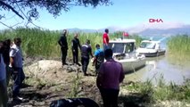 ISPARTA Eğirdir Gölü'nde kaybolan AK Parti yöneticisi aranıyor