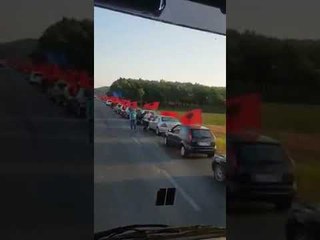 Rama vijon fushatën elektorale në qytetin e Fierit, qindra qytetarë dalin për ta pritur