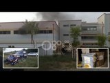 RTV Ora - Zjarr në KZAZ-në 6 në Vaun e Dejës, tre policë të plagosur