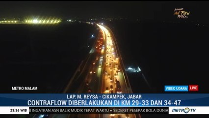 <i>Contra Flow</i> Diberlakukan di Tol Jakarta-Cikampek