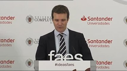 Casado, sobre el PSOE: "Un gran partido que ha elegido un mal camino"