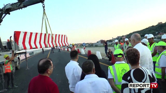 Report TV -Hapet Bypass-i i Fierit, Balluku: 35 minuta më pak për të shkuar në Vlorë