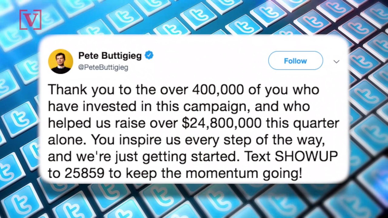 Mayor Pete Buttigieg Triples Fundraising Haul,  Brings in Nearly $25 Million in Second Quarter